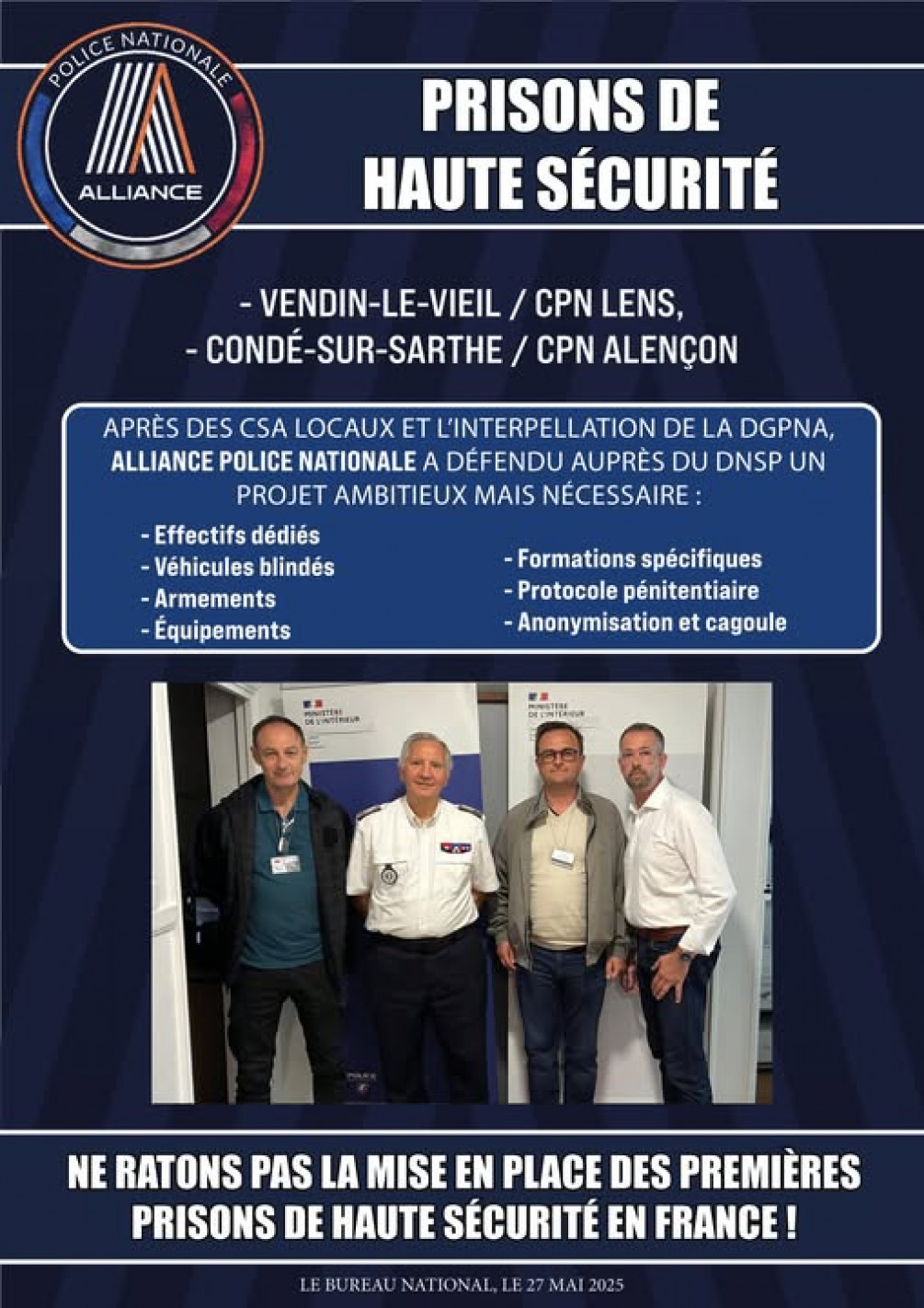 PRISONS DE HAUTE SECURITE